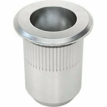 BSC PREFERRED Flange-Sealing Rivet Nut M6 x 1 mm Thread, 10PK 93484A303